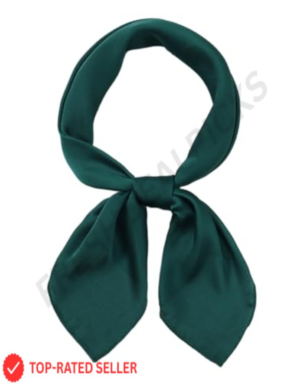 Silk-Like Polyester Square Scarf 27.5in Neckerchief Headband Hair Wrap